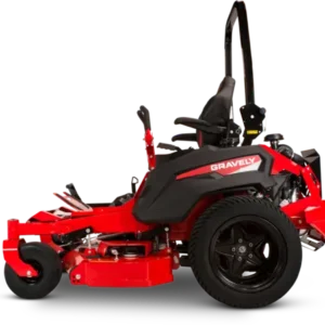 Close-up of Gravely Pro-Turn 652 Zero Turn Mower Deck