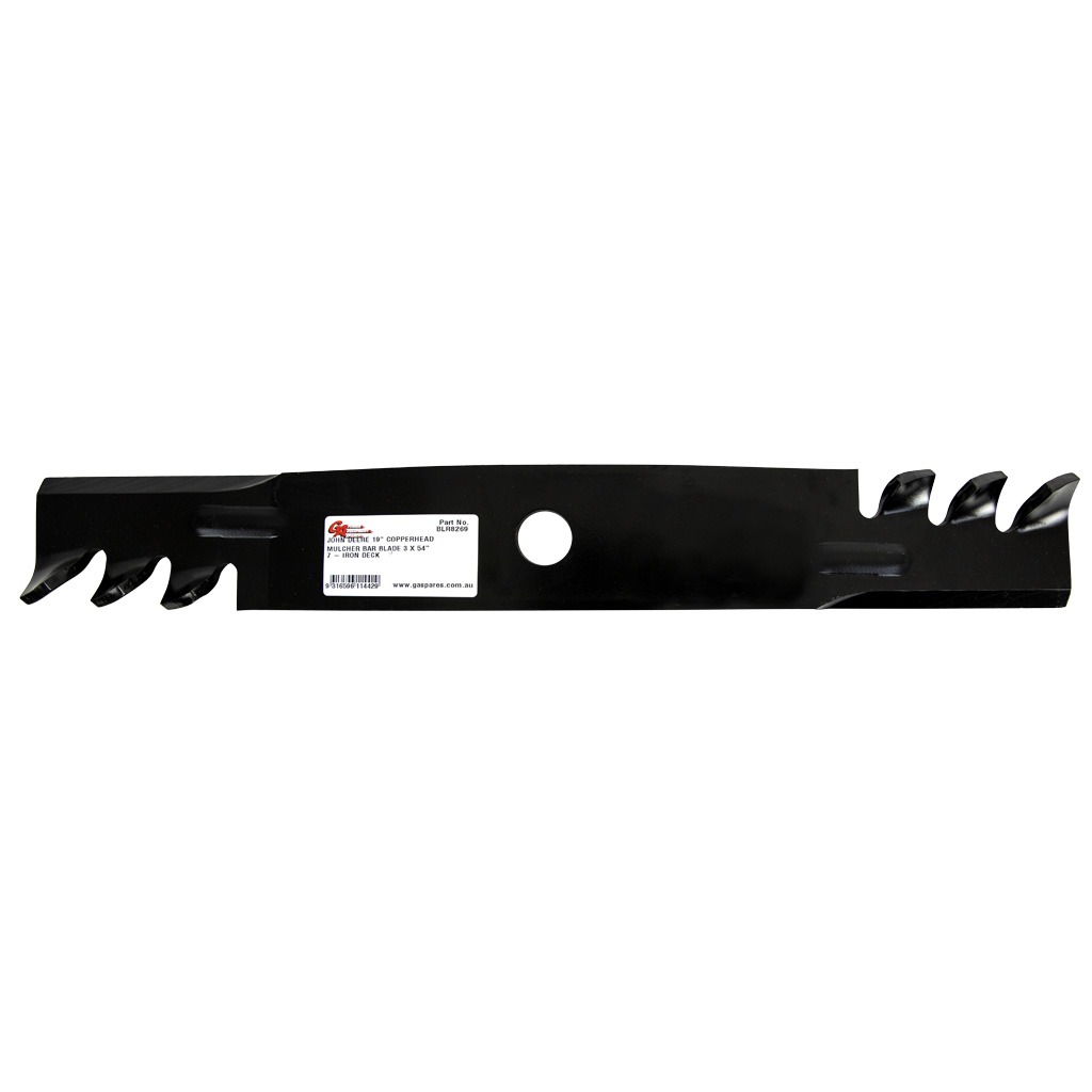 JOHN DEERE 19 COPPERHEAD MULCHER BAR BLADE 3 X 54 7 - IRON DECK, HDUTY