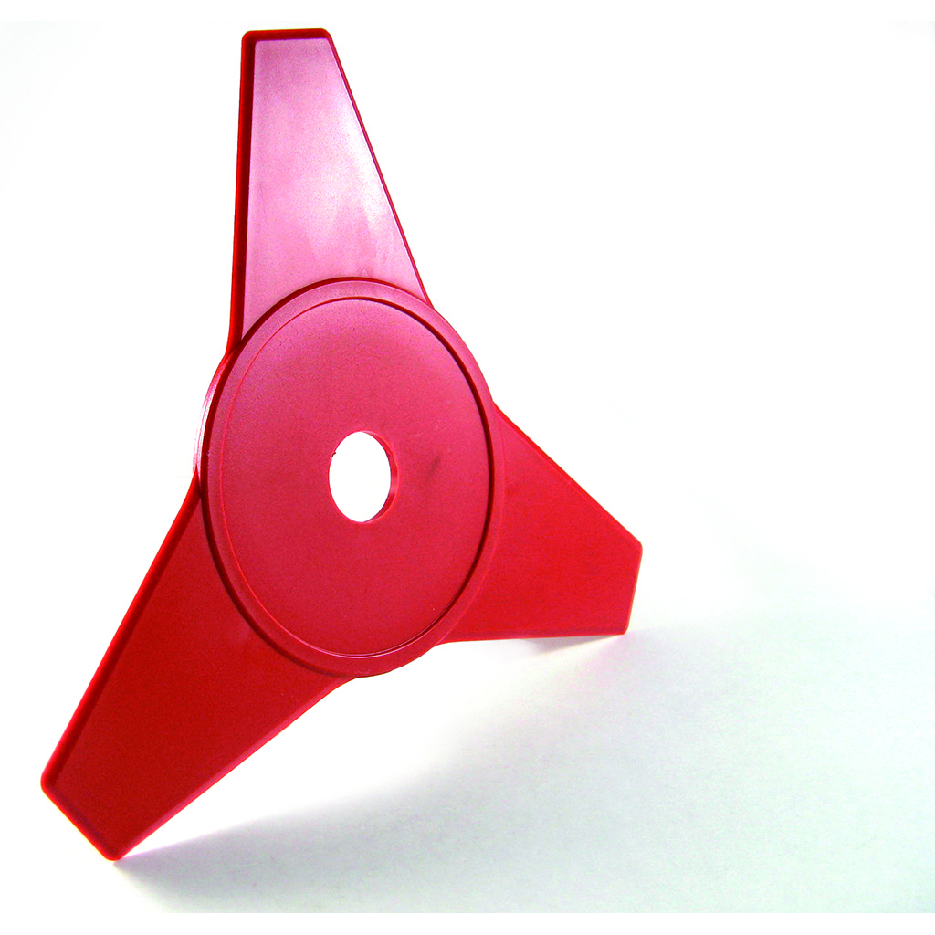 BRUSHCUTTER BLADE PLASTIC TRIPLE CH 1 SUITS STRAIGHT SHAFT