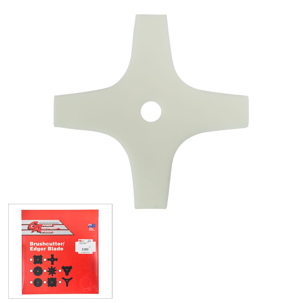 10 4-TOOTH PLASTIC BLADE W 1 HOLE