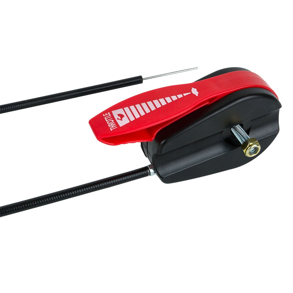 UNIVERSAL THROTTLE CONTROL & CABLE WITH BOLT & NYLOC NUT
