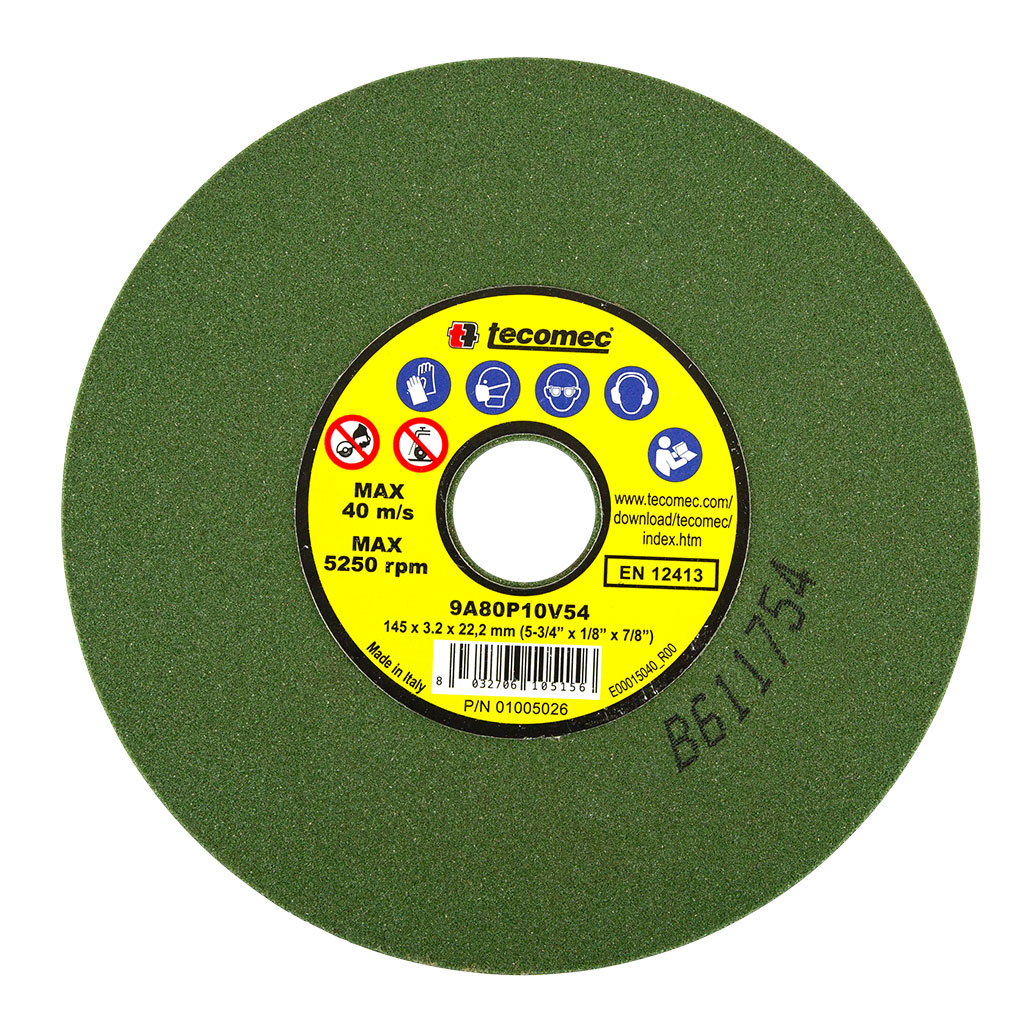 GRINDING WHEEL GREEN SUITS 14, 38LP & 325 145 X 222 X 32