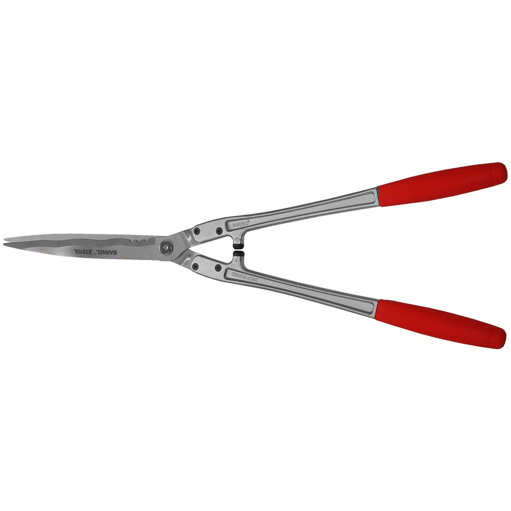 BARNEL USA LIGHT WEIGHT FORGED HEDGE SHEAR W WAVY BLADES 28  710MM