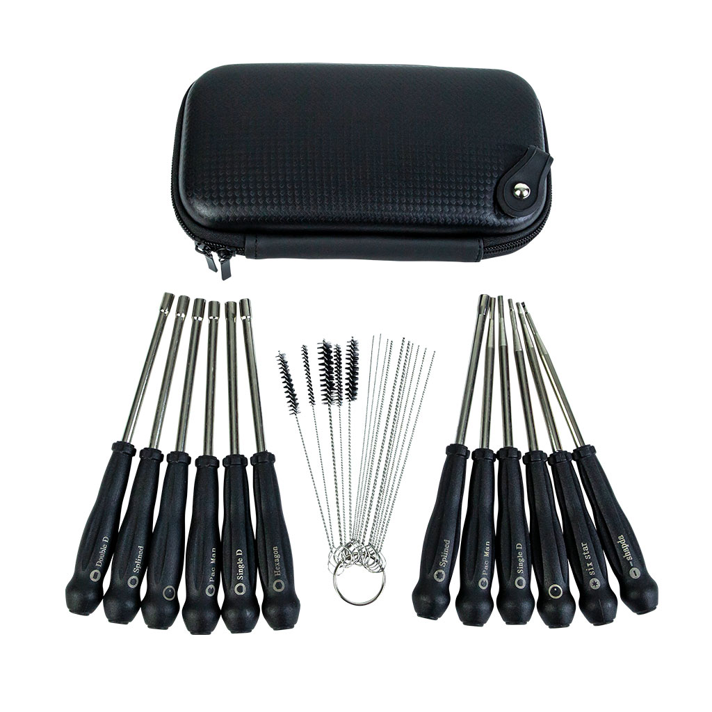 CARBURETTOR TUNING TOOL SET 12 PCS +CLEANING TOOL INCLUDES PROTECTIVE CARRY CASE