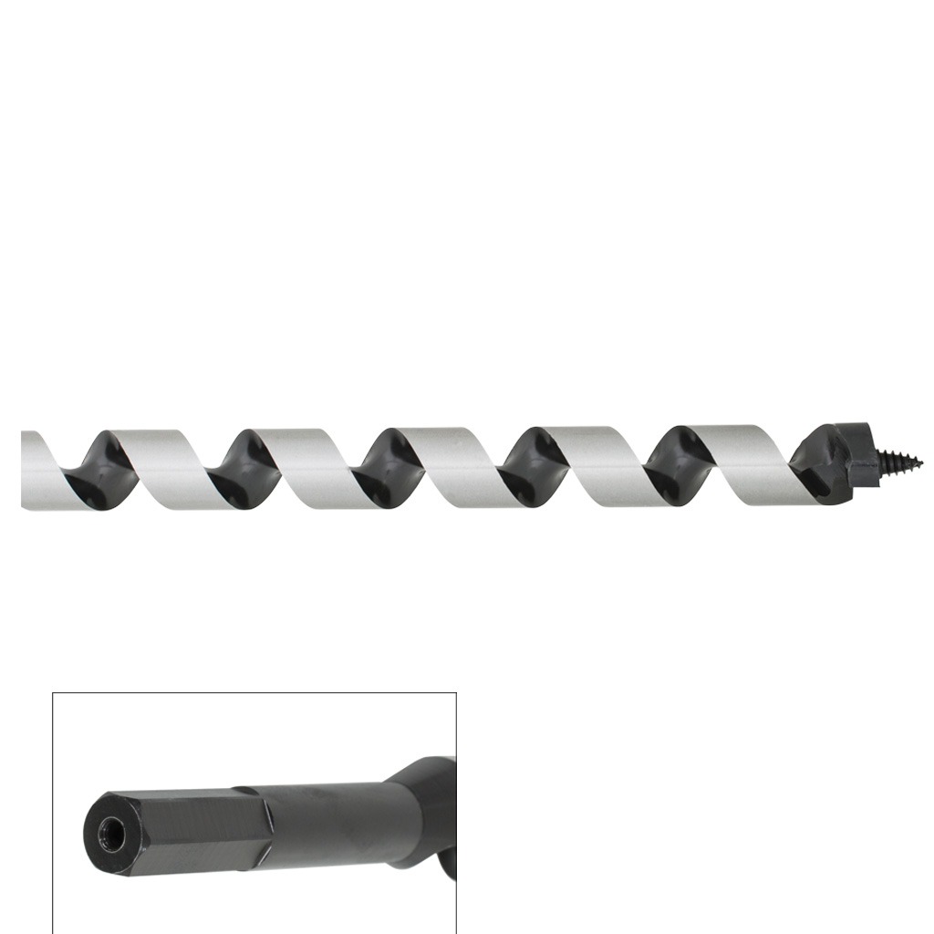 WOOD AUGER 12 (13MM) X 18 (457MM) L