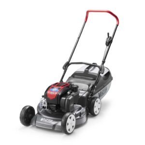 Corvette 400 Lawn Mower with Red Handle, Briggs & Stratton Engine, and Adjustable Soft-Grip Handles