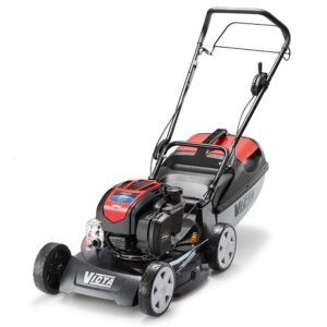Front view of the Mustang SP (725EXi) Push Mower with Briggs & Stratton 725EXi engine.