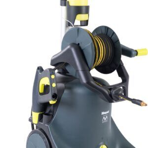 AVA Smart P50 pressure washer with full accessory kit including patio cleaner and microfiber mop